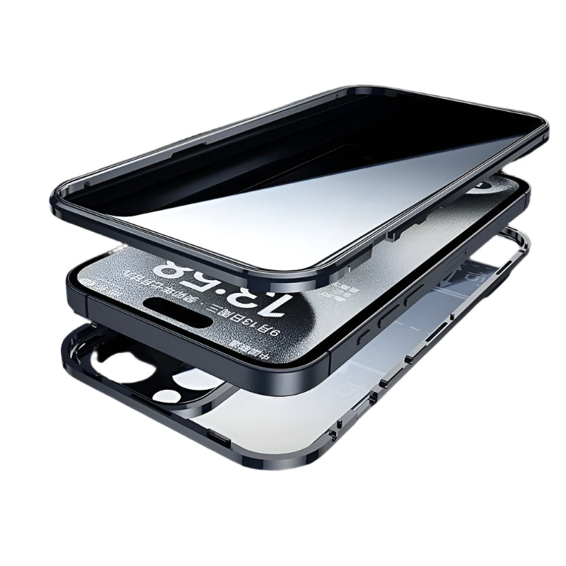 iPhone Hårdgjort glasfodral - Reptålig och alltid skyddad från insyn