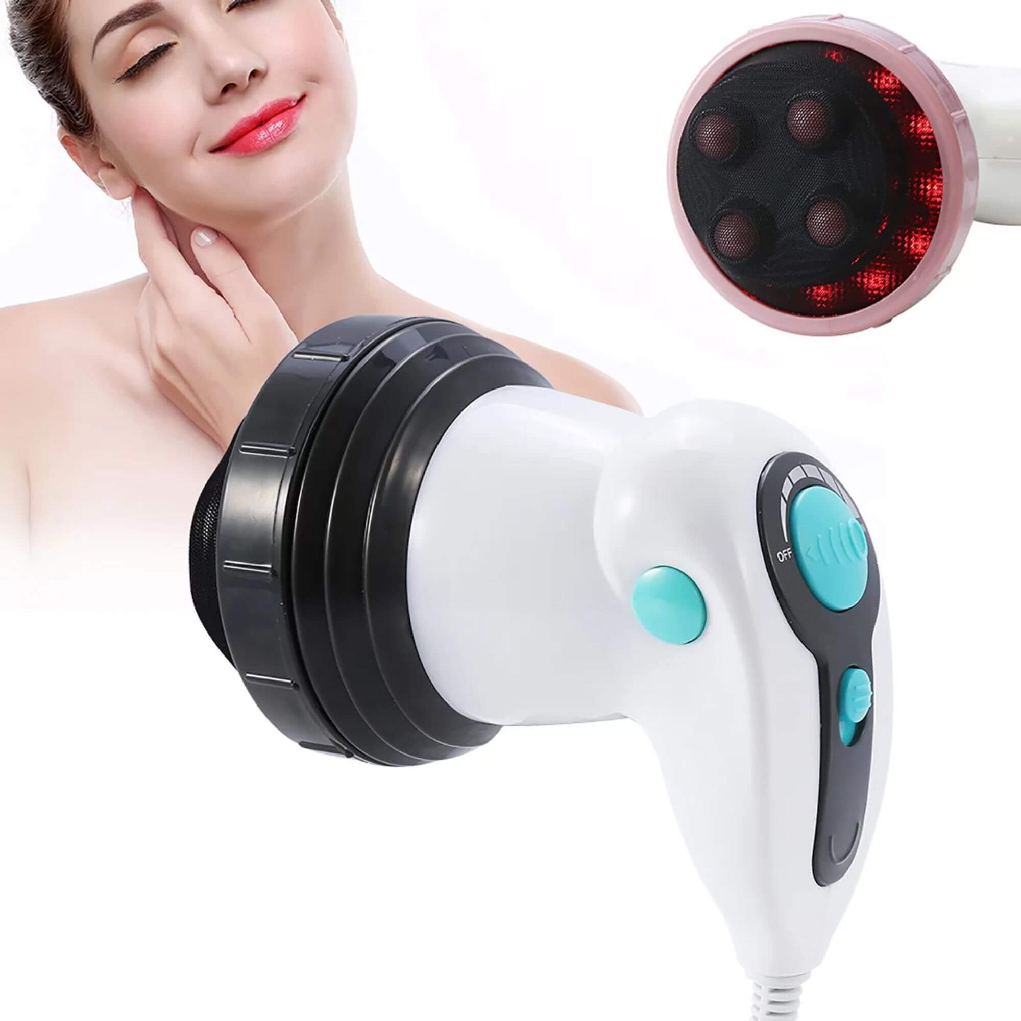 4-i-1 Elektrisk Infraröd Massager