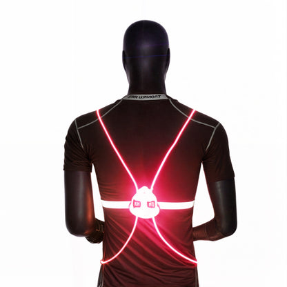 LED-reflekterande säkerhetsväst