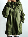 Variant image for Dam Hoodie Sportig Dragkedja 100% Bomull-9