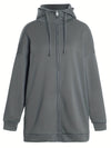 Variant image for Dam Hoodie Sportig Dragkedja 100% Bomull-25
