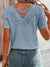 Variant image for Dam T-shirt Spetsdetaljer Mjuk Bomull-9