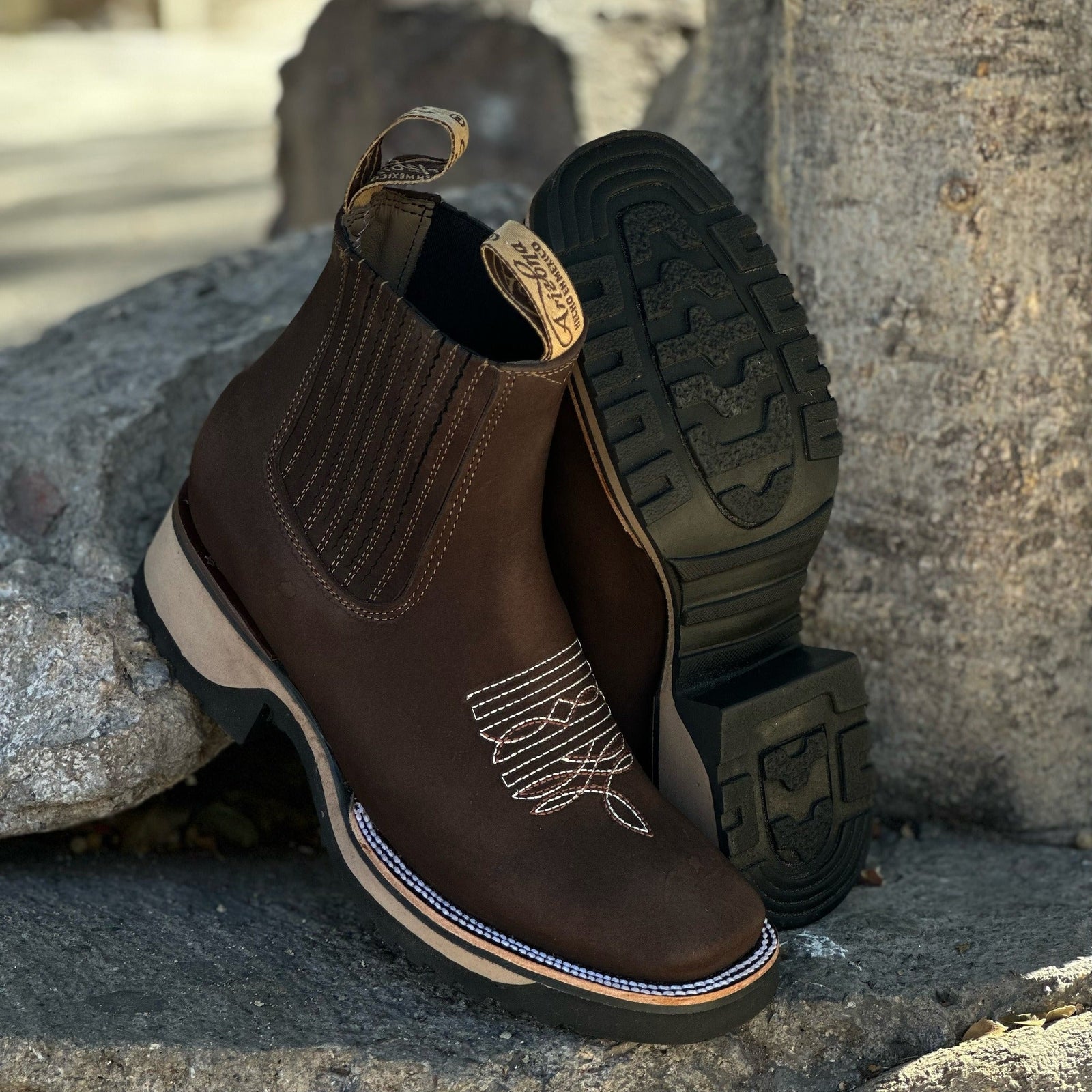 Dam Stövlar Vinter Elegant Design Syntetiskt Läder 1