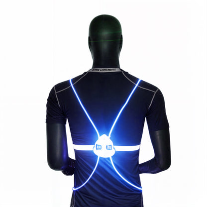 LED-reflekterande säkerhetsväst