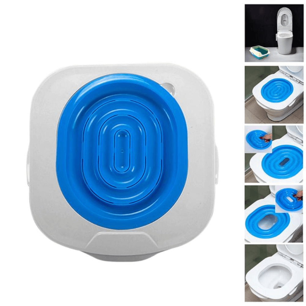 Kattlåda för toalett