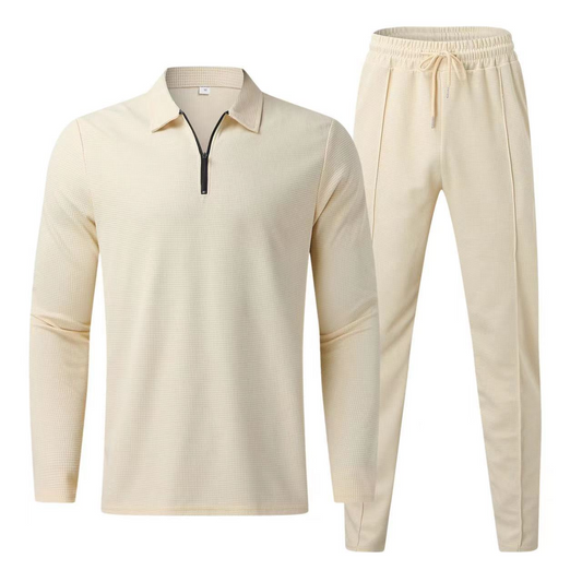 Variant image for Herrens Tvådelade Set Elegant Design Polyester-1