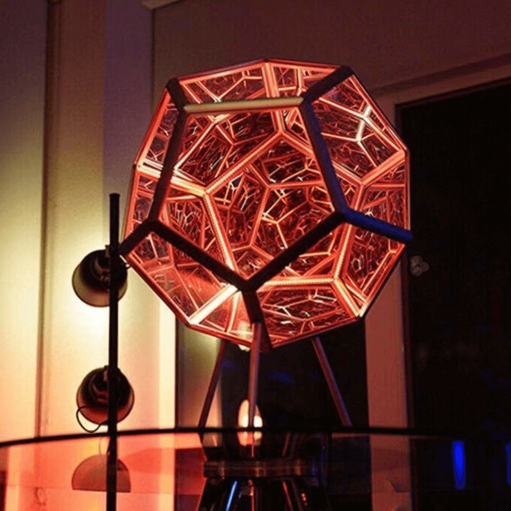 3D Geometrisk Nattlampa