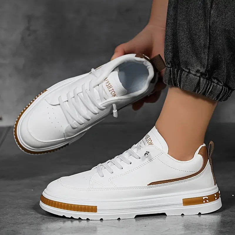 Herr Sneakers Sportig Design Syntet och Textil-4