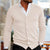 Cardigan Herr Modern Design Mjuk Material med Fickor 4