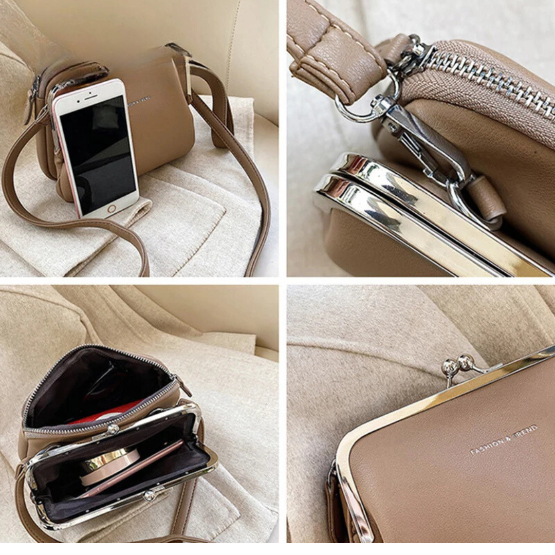 Damhandväska Casual Mångsidig Artificiellt Läder 6