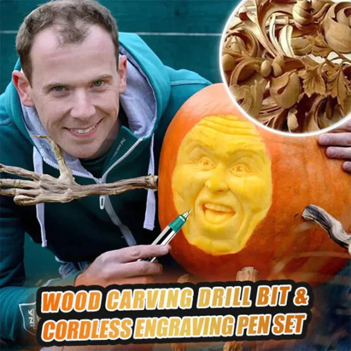 Manuell Graveringspenna för Trä, Glas, Läder och Sten - Hållbar Plast och Metall-2