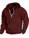 Variant image for Herrar Hoodie Avslappnad Bomull för Fritid och Aktiviteter-36