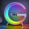 Smart Lampa med Bluetooth Högtalare och Trådlös Laddning i Elegant Design-1