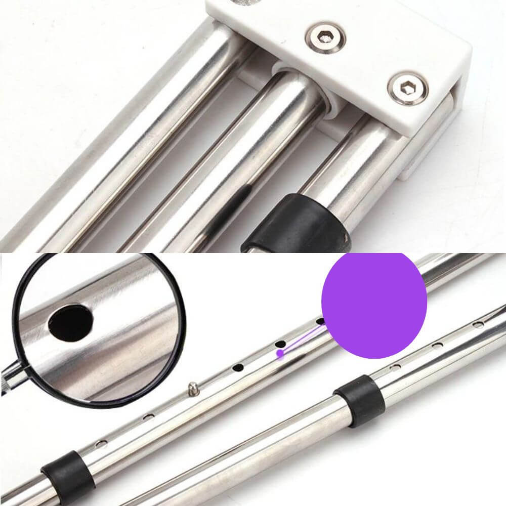 Justeracbar 3-stångsbensträckare