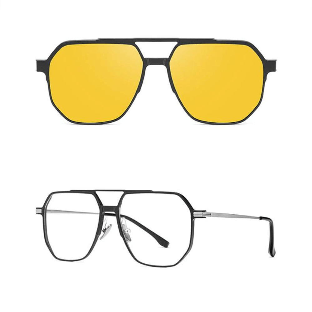 3-i-1 Magnetiska Polariserade Solglasögon