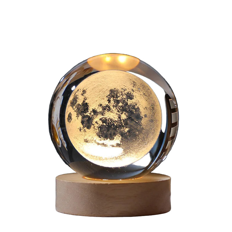 Kristallkula LED Nattlampa - Den vackraste accessoaren för ditt hem