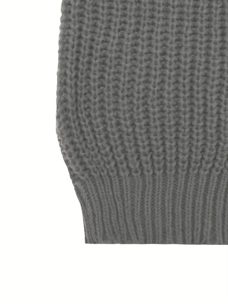 Herr Cardigan Jacka Stickad Mjuk Material Tidlös Design-4