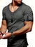 Variant image for Herr T-shirt V-ringning Casual Bomull-49
