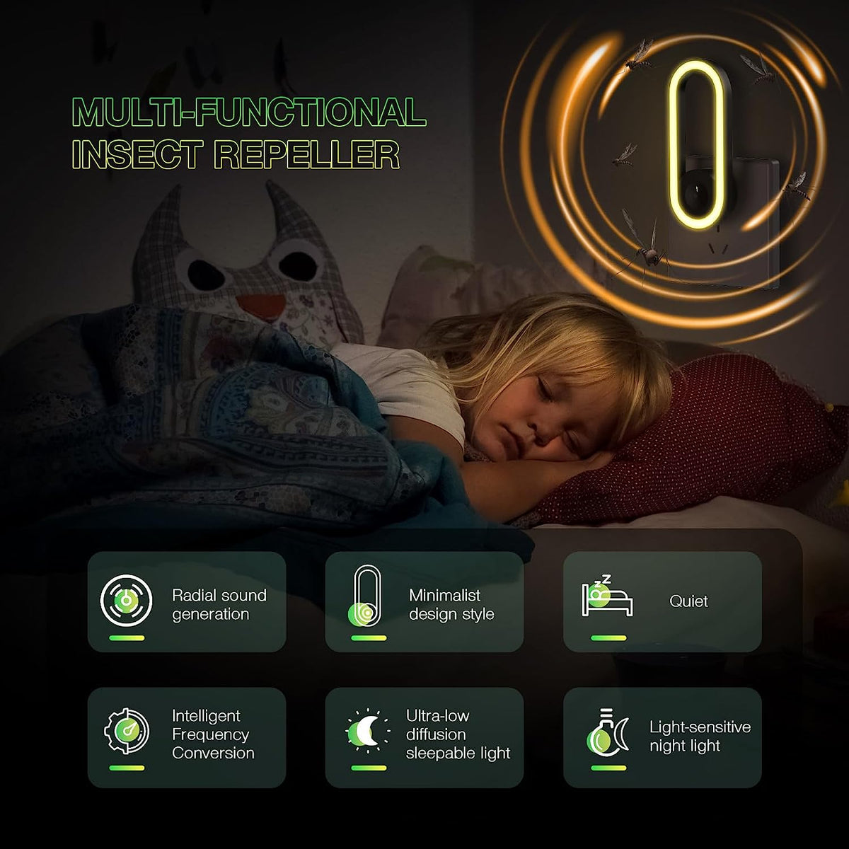 Myggavvisande Enhet Hemmet Plast 1600 kvm-5