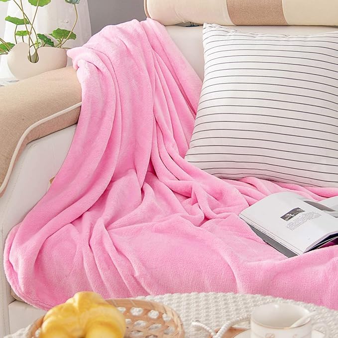 Korall Fleece Flanell Filt