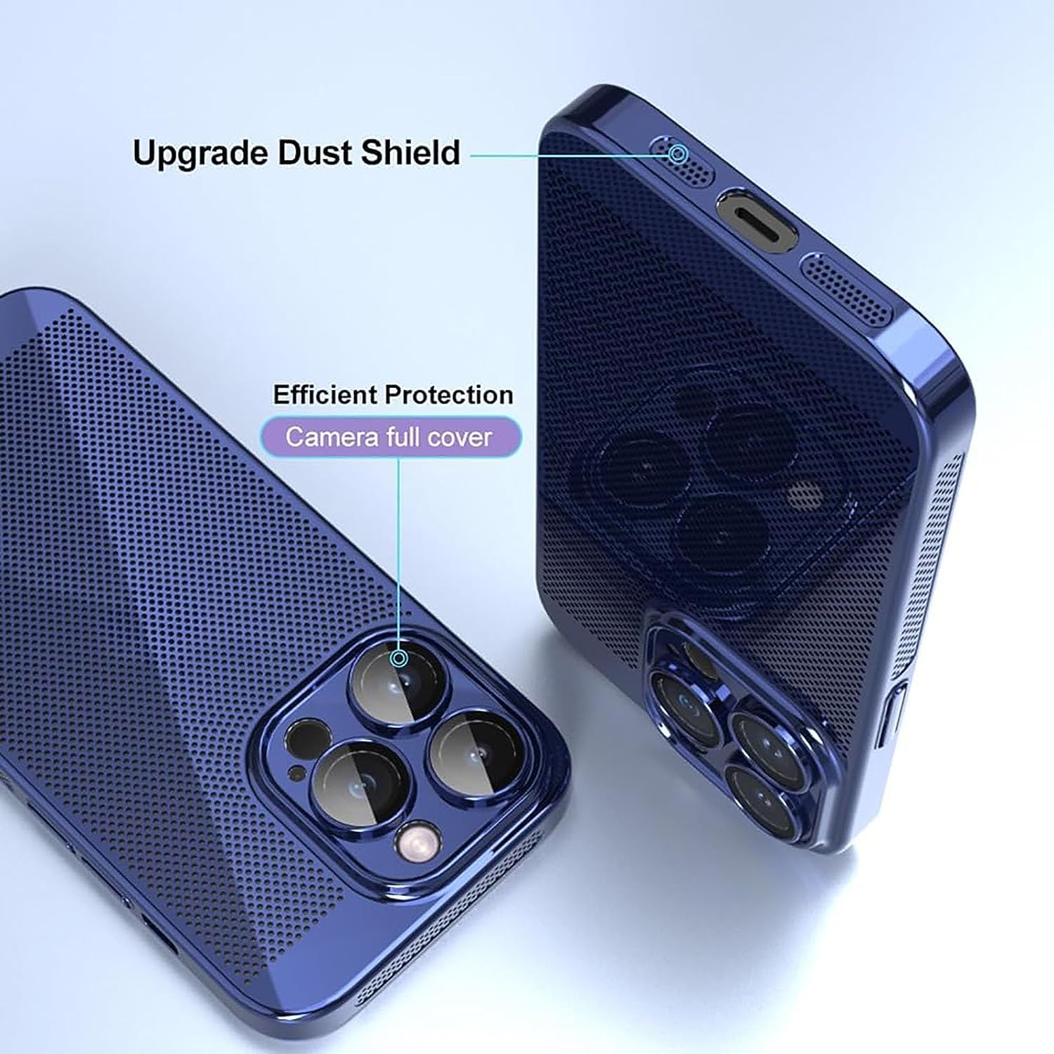 Mobilskal Ergonomisk Design Färggradient Hållbar Plast och Gummi-2