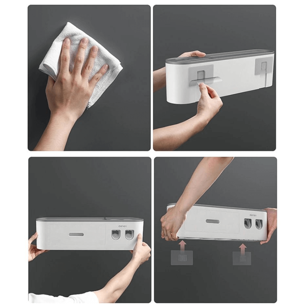 Multifunktionell Automatisk Tandkrämshållare
