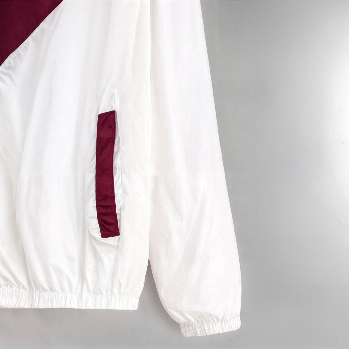 Tvåfärgad vindjacka