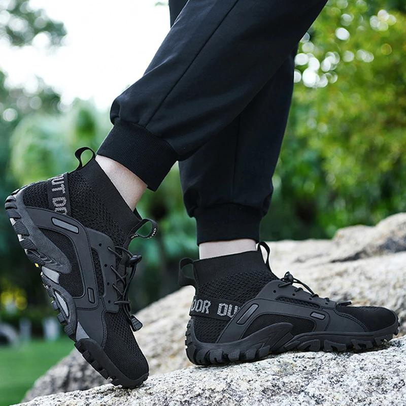 Halkfria Aqua Sneakers för män