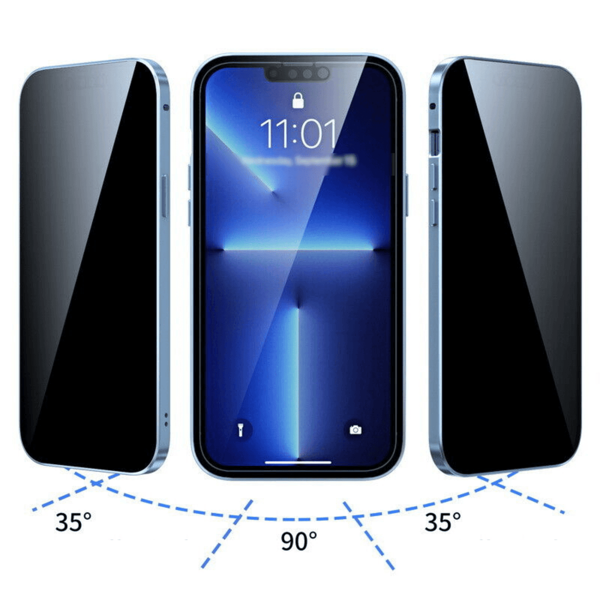 Anti-Spaning Magnetisk Telefonväska