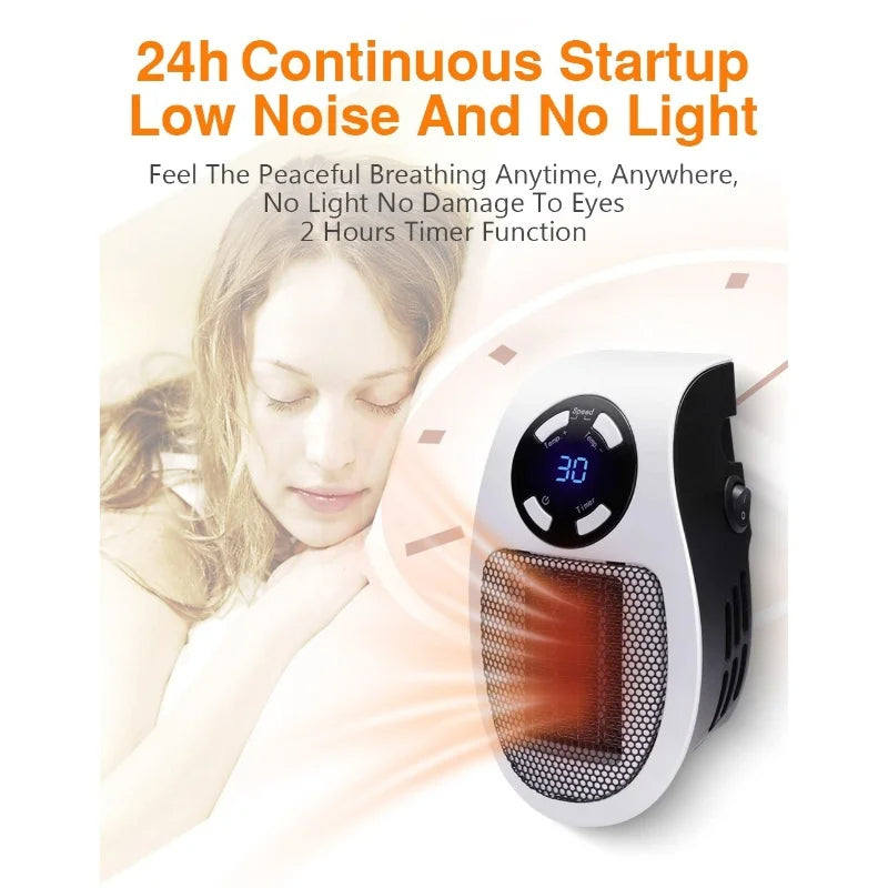 Bärbar elektrisk värmare - Alltid en varm temperatur överallt