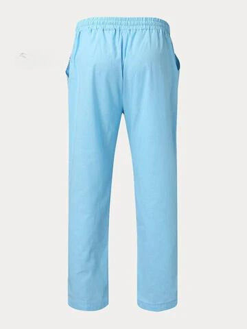 Herrbyxor och Skjorta Set Bekväm Stil 5