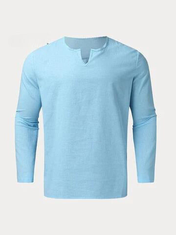 Herrbyxor och Skjorta Set Bekväm Stil 4