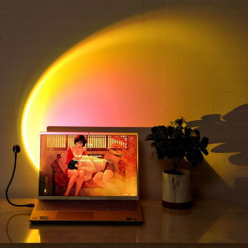 USB LED-lampa för omgivningsbelysning