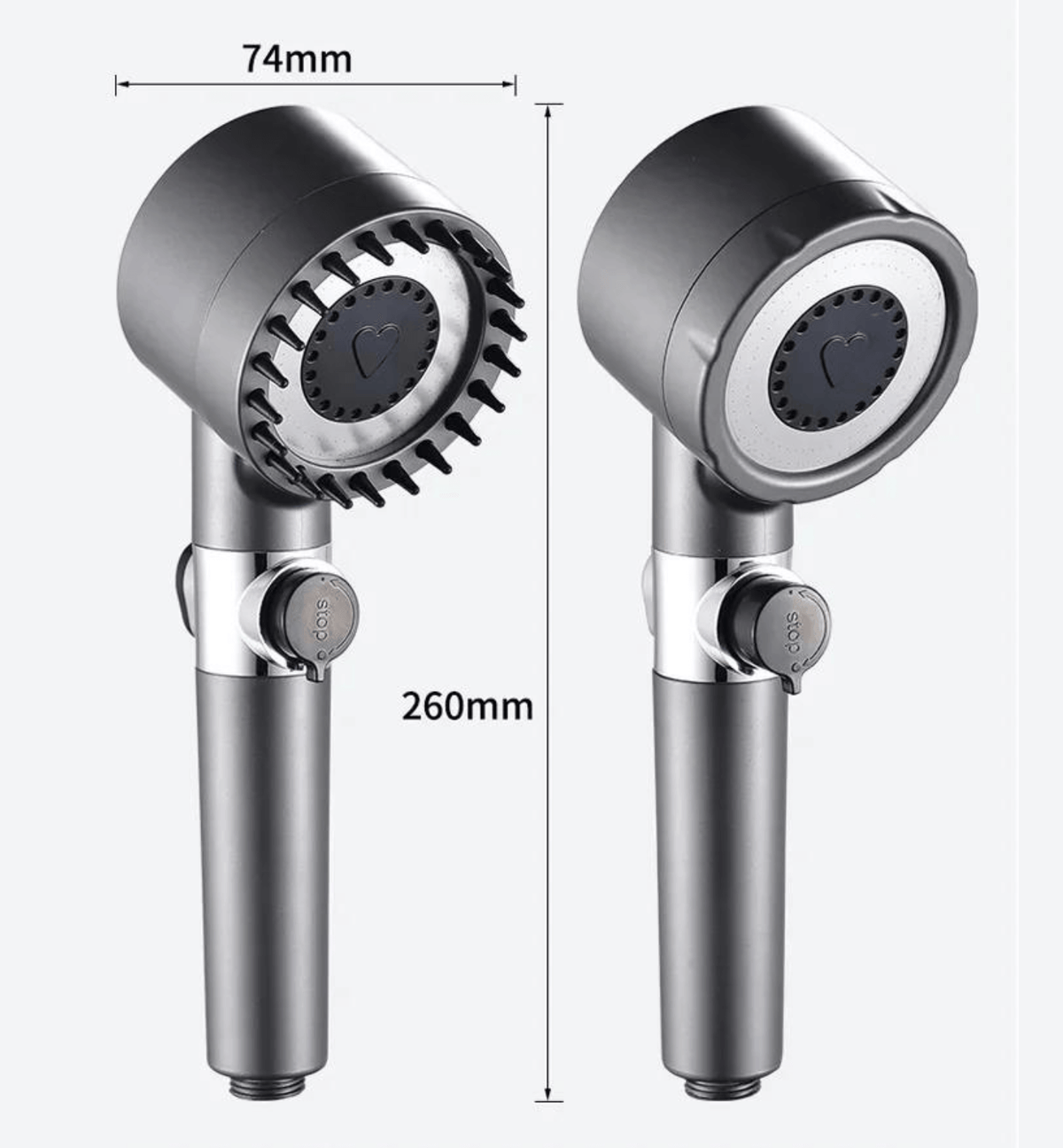 Högtrycksmassage Duschmunstycke