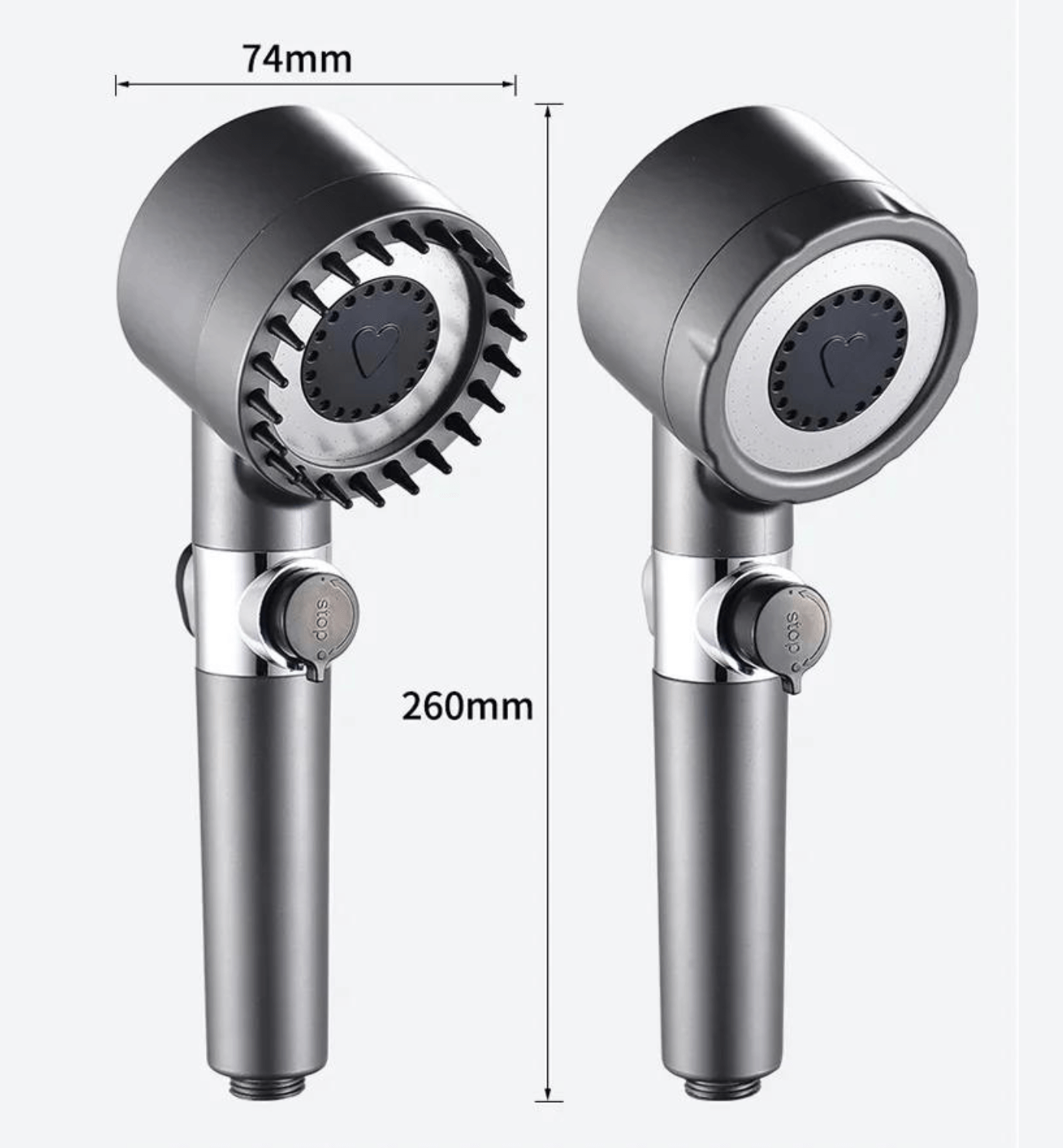 Högtrycksmassage Duschmunstycke