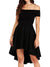 Dam Off-Shoulder Klänning Elegant Silhuett 2