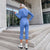 Dam Jumpsuit Elegant Passform Polyester med Långa Ärmar-4