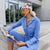 Dam Jumpsuit Elegant Passform Polyester med Långa Ärmar-5