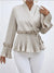Dam Satinblus Elegant Lätt Mjuk-2