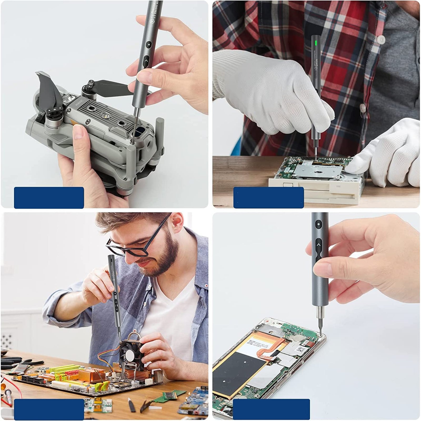 Laddbar Minielektrisk Skruvdragaruppsättning