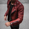 Variant image for Herr Skinnjacka Brun Urban Stil i Läder-3