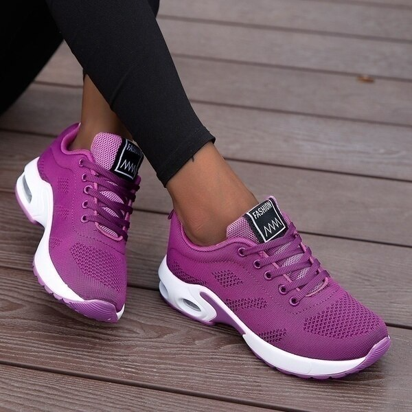 Andningsbara sneakers för kvinnor 5
