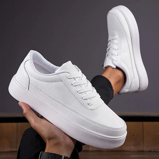 Herrskor Skateskor Minimalistisk Design Syntetmaterial-1