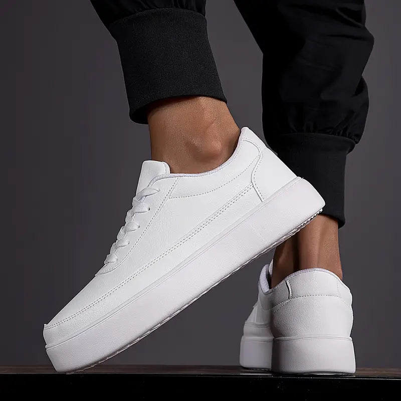 Herrskor Skateskor Minimalistisk Design Syntetmaterial-2
