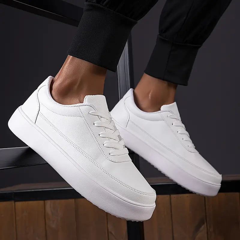 Herrskor Skateskor Minimalistisk Design Syntetmaterial-3