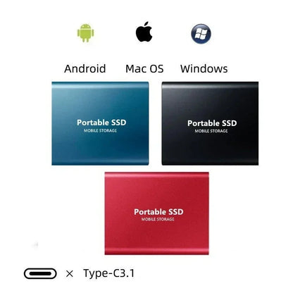 Bärbar SSD-enhet med hög hastighet och kompakt design 4