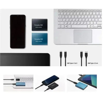 Bärbar SSD-enhet med hög hastighet och kompakt design 5
