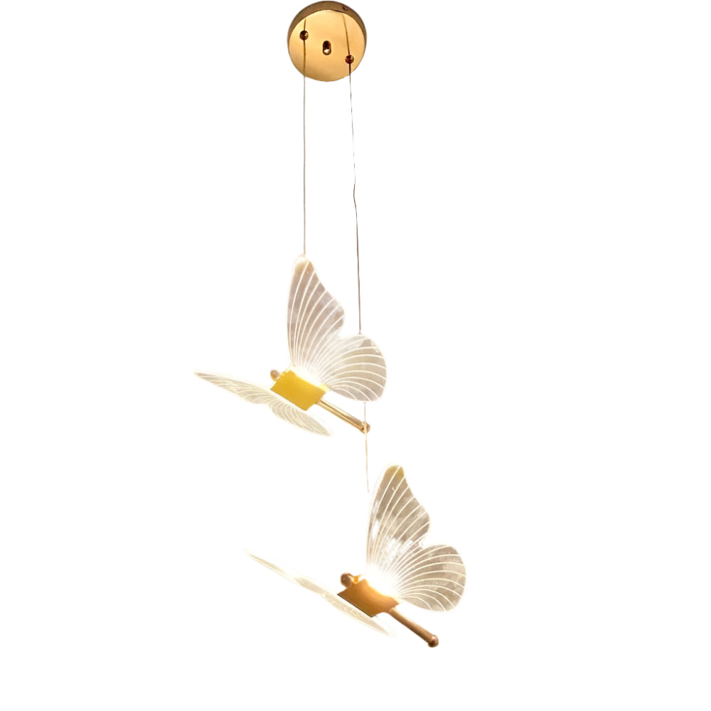 Barnens LED Lampa med Fjäril Design 5