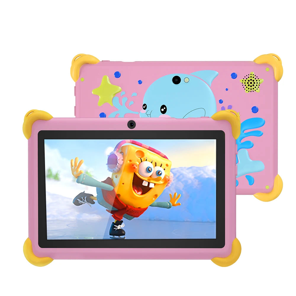 Barns 7-tums Surfplatta med Android 12, 4GB RAM och 64GB Lagring 7