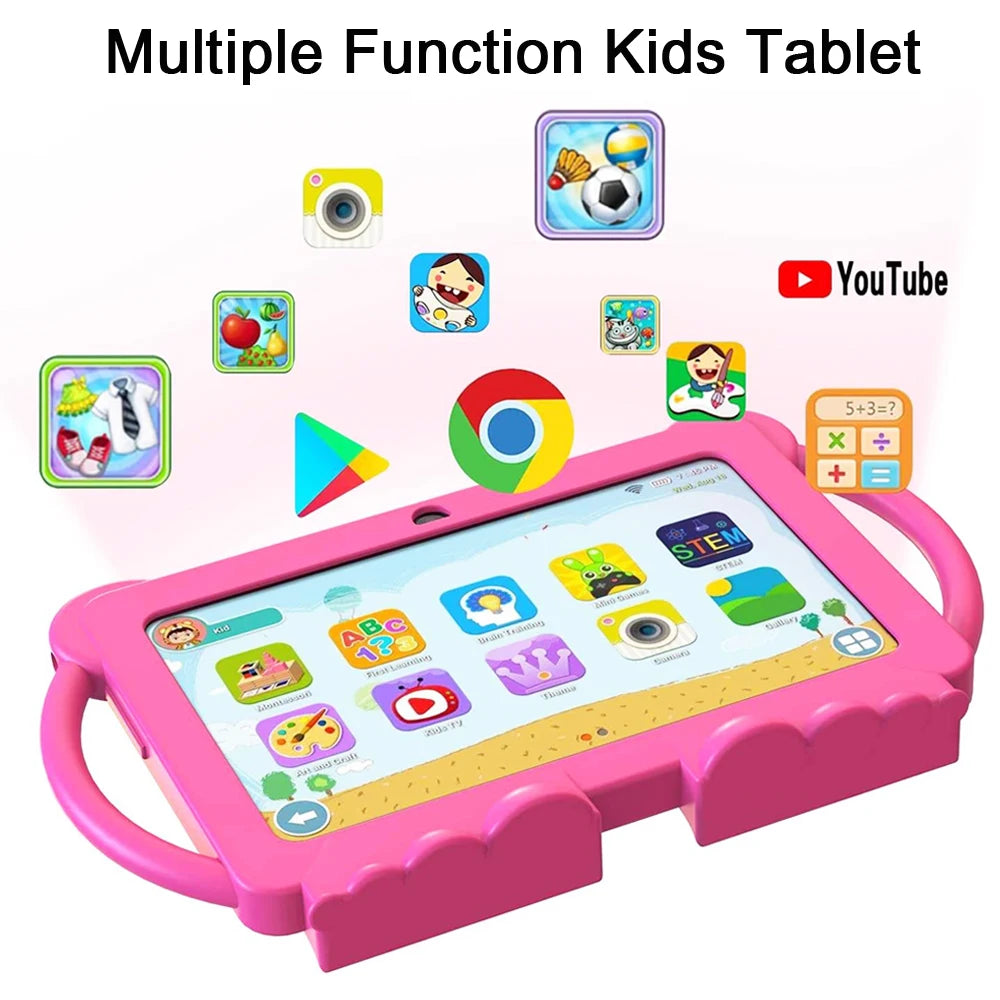 Barns 7-tums Tablet Android 12 Utbildning 32GB 2